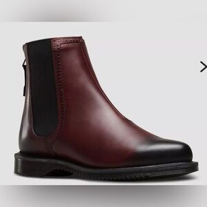 Dr. Martens | Zillow Cherry Red‎ Antique Temperley Boots Women’s Sz 6